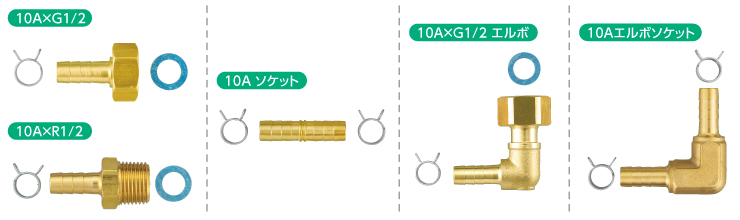 カポリツインW用金具セット