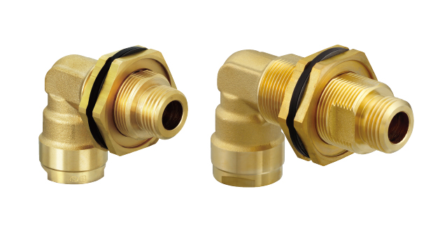 UB壁貫通継手　平行おねじ